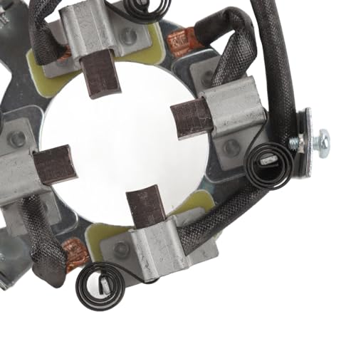 Image of High performance motor carbon brush kit 45mm center hole for 8000 20000lb 4X4 ATV winch, starting brush kit with wiring harness, plug and heating wire repair kit