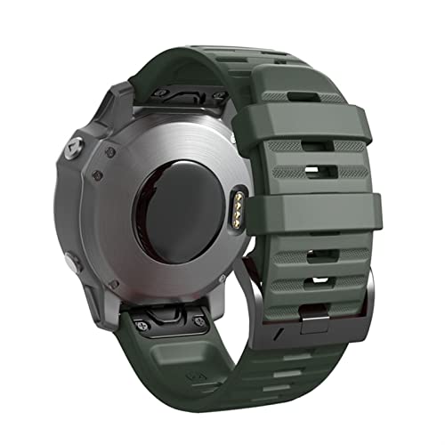Bracelet de montre silicone 26mm Garmin Fenix 7X 6X Pro 5X ajustement rapide