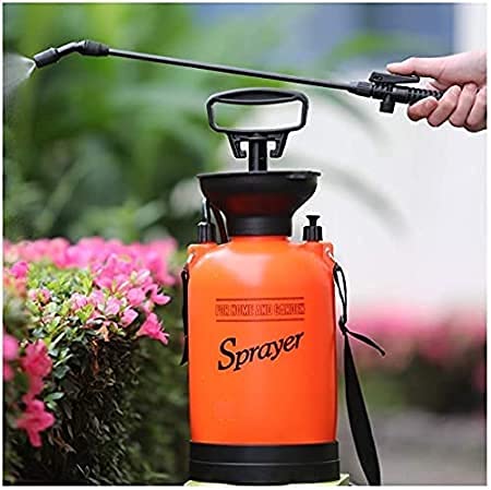 Indiginous Seesa Multipurpose Sanitizer Hand Compression Sprayer Suitable for Sanitization & Germs Protection Lightweight Pump Pressure Hand Held Sprayer 3 Litre Bottle 4.5 Pints (Multi Color)