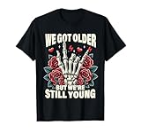 Vintage Elder Emo Moms Club Elder Emo Pop Punk We Got That Older We're Still That Young Unisex Adult T-Shirt
