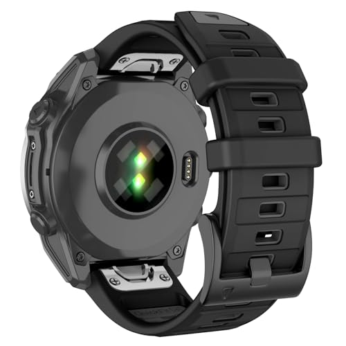 Velocarer 26mm QuickFit �V���R���r���v�o���h Garmin Fenix 8/7X/7X Pro/6X/6X Pro/5X/5X Plus(51mm) Epix Pro 51mm Tactix 8/7/7 Pro�p Enduro 3/