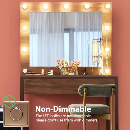 Image of DEGNJU LED Vanity Light Bulbs, 60W Equivalent, Bathroom Light Bulbs 3000K Warm White, 800 Lumens, G25 Globe Bulb for Makeup Mirror, Round Shape, 7W, 120V, Non-Dimmable, 10 Pack