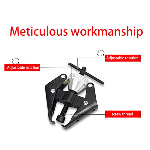 Battery Terminal And Wiper Arm Puller, Heavy Duty Arm Bearing Remover Puller Tool, Windshield Wiper Repair Tool Kit 6-28 Mm, Automotive Replacement Accessories Universal For Most Cars #TOP2