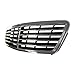 Perfit Liner New Front Chrome Black Grille Grill Replacement With 9 Molding Compatible With MERCEDES Benz W203 S203 C Class Sedan Wagon C230 C240 C320 C32 AMG Fits MB1200117 A20388001839040