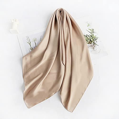 100% PURE MULBERRY SILK-sjaal - vierkante zijden sjaal - luxe zijden sjaal voor dames - gladde en lichtgewicht sjaals - cadeau voor vrouwen - België