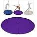 kowaku Foldable Pole Dance Mat Dancing Floor Cushion Convenient Versatile PU Cover Equipment Pilates Mat for Indoor Fitness Home Gym, Dark purple