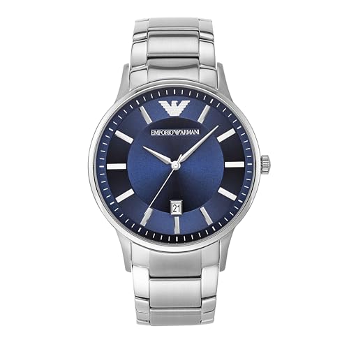 [エンポリオアルマーニ] 腕時計 AR11180 メンズ シルバー 正規輸入品