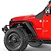 Hooke Road JT JL Front Inner Fender Liners Aluminum for 2018-2025 Jeep Wrangler JL 2 or 4 Doors & Gladiator JT (Exclude Rubicon 3.6L Engine Edition), 2 PCS Wheel Well Liner
