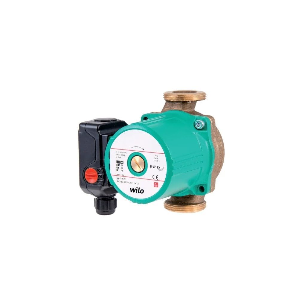 Wilo 4035479 SB30 Secondary Circulation Pump, 1000 W, 230 V, Turquoise Green