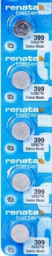 399 Watch Battery - Strip of 5 Batteries