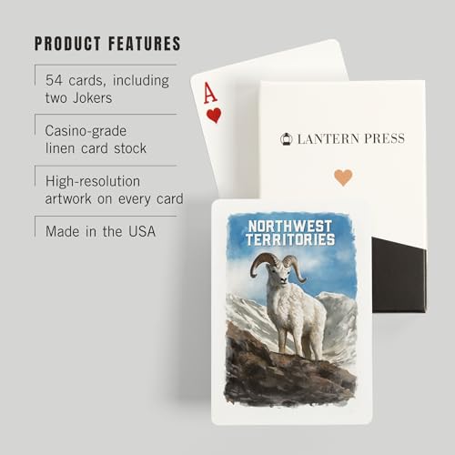 Baraja de Póker Lantern Press 52 Cartas Estudio Acuarela miniatura 3