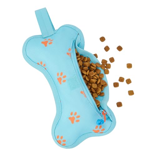 ALLCAMP Leckerlitasche für Hunde,Futterbeutel Dummy Hundetraining,Snackbeutel für Belohnung,Hundefutter Aufbewahrung,Leicht zu Reinigen für Unterwegs & Reisen