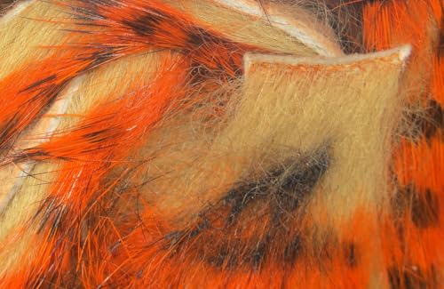Hareline Fly Tying Tiger Barred Rabbit Strips