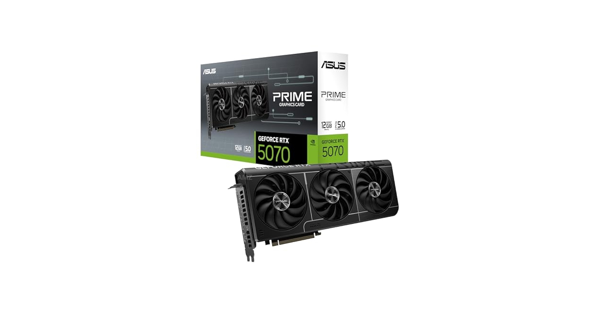 Amazon.com: ASUS Prime GeForce RTX 5070 12GB GDDR7 Graphics