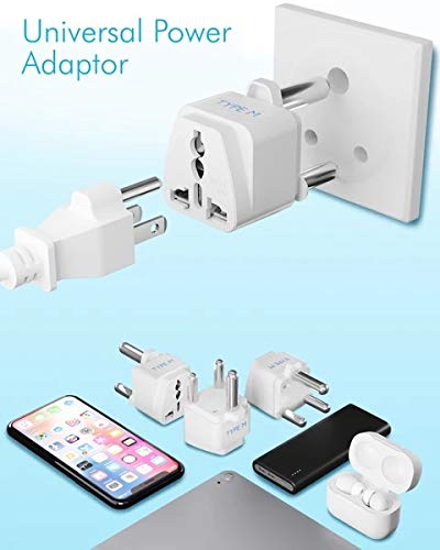 Ceptics South Africa, Botswana Travel Adapter, Universal Socket Plug Accepts Plugs From any Country, Perfect for Cell Phones, Laptops, Chargers and More - 3 Pack2