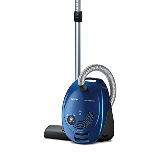 VS06C110 Bodenstaubsauger synchropower (EEK C, powerSecure System, 4 L Staubbeutelvolumen), nordkapblau-metallic