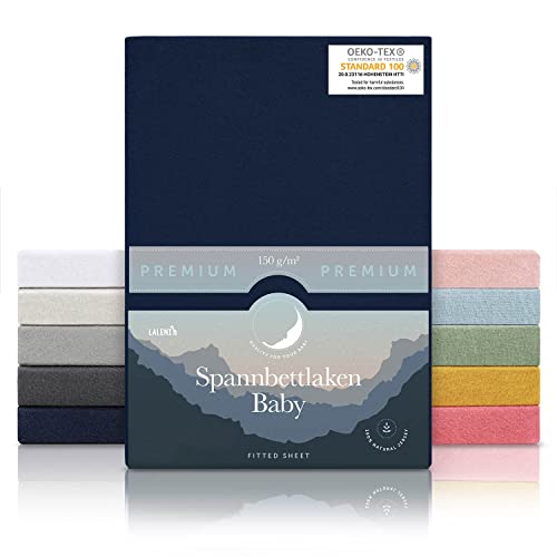 Snüz Spannbettlaken-Set (2 Stück) Mit Regenbogen-Muster Für Baby- Und Kinderbetten Bis 140x70 Cm