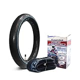 PIVOTRAX 2.50/2.75-10 (80/90-10) 10' Heavy Duty Mini Dirt Bike Inner Tube - 2 mm Reinforced...
