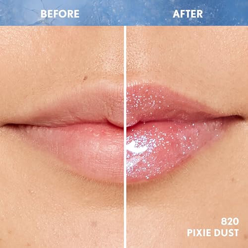 Covergirl Clean Fresh Yummy Plumper Lip Gloss, 820 Pixie Dust, Plumper, Shiny, Vegan Formula, Easy to Apply, Minty Flavor, 0.33oz - image 6