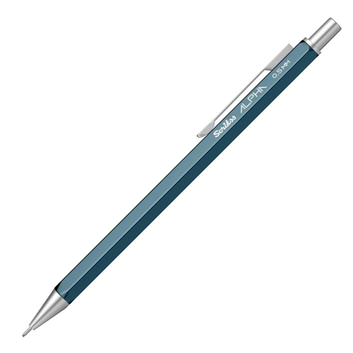 Scrikss Office Alpha Versatil 0.5 Mm Mavi, Şeffaf Amb.