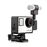 gopro hero 5 microfono Mini micrófono adaptador Mini tamaño, coverts Mini puerto USB en 3.5 mm jack
