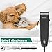 Agrarzone Edition Wahl Rex Hunde Schermaschine mit Aufsteckkamm-Set - Leise Hundeschermaschine Moser für mittelgroße Hunde & Katzen - Ideal für nervöse & sensible Tiere
