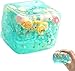 Ice Cubes Stress Balls, Classic Slow-Rise Squishys Toys, Squishys Maltose Cubes, Marine Shells Toy, Soft Slow Rise Stress Relief Cube for Adults Party Offices Home Use (Seashell)
