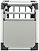 TRIXIE Hunde-Transportbox Aluminium in graphit – L: 92 × 64 × 78 cm, stabile und geräuscharme Hundebox mit abgeschrägten Seiten, Sicherheitsverschluss & rutschfester Liegematte – 39340