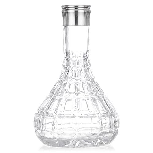 Aladin Shisha MVP 470 Ersatzglas - Cube Clear 2 Shisha Bowl - Shisha Ersatzglas