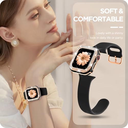 DABAOZA Compatible for Silicone Women Apple Watch Bands 45mm by DABAOZA - Used condition - Image 7