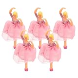 Poupée de ballet : présentée dans un coffret à huit tons, la poupée, pour le plaisir des yeux, est une décoration idéale pour les passionnés de ballet et un ornement de danseuse pour petite fille