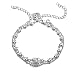 Produktbild axuanyasi Fashion Fußkettchen Knöchel Armband Fuß Kette Zubehör Blume Herz Schmuck für Frauen und Mädchen