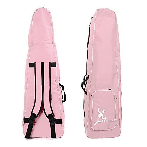 LEONARK Bolsa de Almacenamiento de esgrima para Equipo de Espada, Sable y florete - Mochila portátil para esgrima, Espada, Traje y máscara (Rosado)