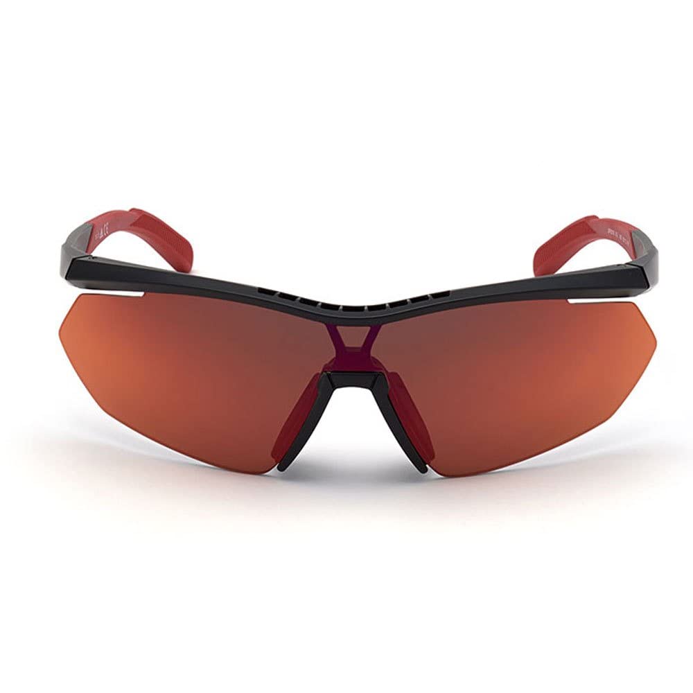 adidas Unisex Sp0016 etui na okulary, kolor czarny (Glossy Black), jeden rozmiar, czarny (Glossy Black), jeden rozmiar