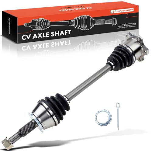A-Premium Rear Left Driver Side CV Axle Shaft Assembly Compatible with Infiniti G35 2003-2007 & Nissan 350Z 2003-2008, Engine Code VQ35DE, Replace# 39601AM600