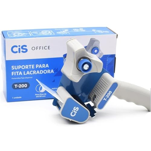 Suporte Aplicador de Fita Adesiva Embalagem Caixas T-200 Cis
