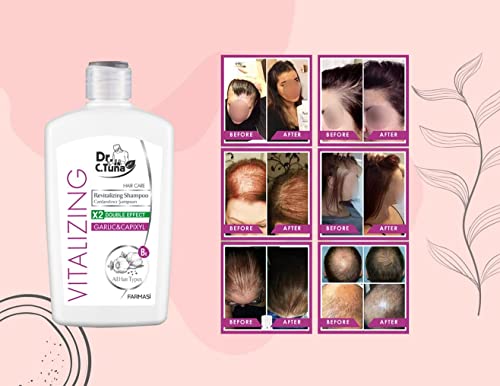 Kenparazzi Vitalisierendes Knoblauch-Shampoo 500 ML - schützt vor Bruch und Verschütten. Formel entwickelt und angereichert mit Knoblauch und Capixy, 1108062