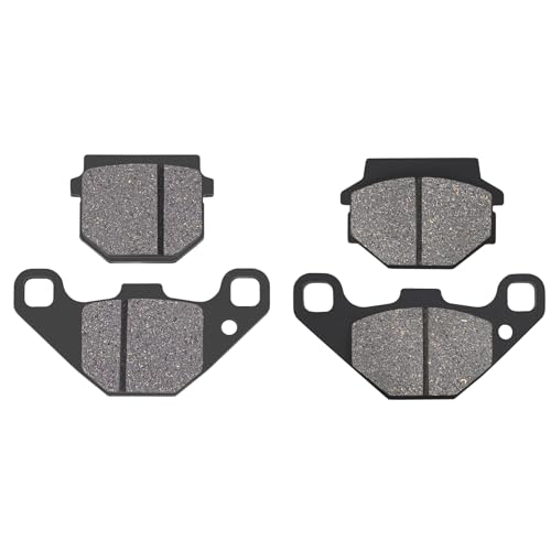AHL 2 Paar Bremsbeläge kit für Kawasaki KMX 125 A1-A5/B1-B9 1986-1998 / Kawasaki KMX 200 A2/A3 1988-1992