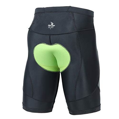 Image of beroy Men's Comfortable Bicycle Cycling Pants, 3D Padded Bike Shorts