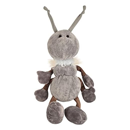 BOHS Pluche mier 38 cm met sjaal - Zacht en Knuffelig Insect Dierspeelgoed - Ideaal voor Kinderen