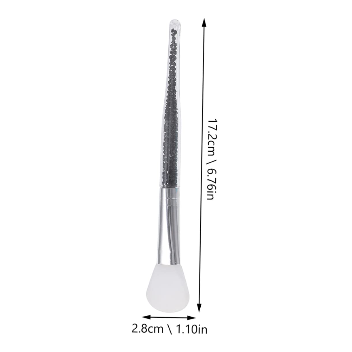 Didiseaon Silicone Face Mask Applicator Brush 10pcs Set Facial Soft Head Portable Beauty Tool