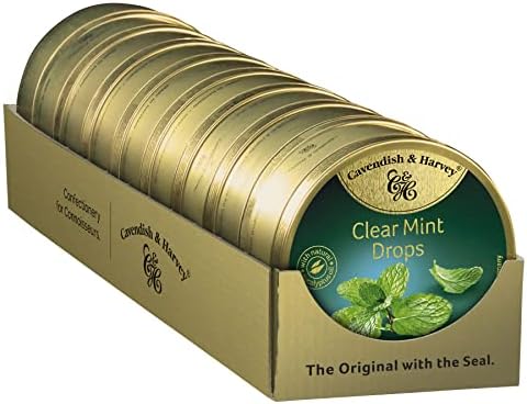 CAVENDISH & HARVEY MINT DROPS - 200 GM GERMANY (PACK OF 9)