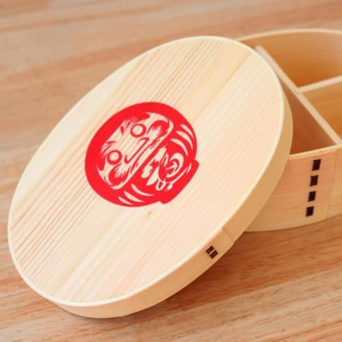 紀州漆器 曲げわっぱ まげわっぱ 弁当箱 だるま 赤 [YS107]