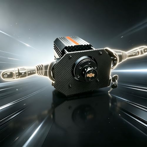 Image of Obokidlyamor Turn Signal Headlight Dimmer Switch For PXN VD6 /VD10 W DS R2 Bundle LITE Direct Drive Servo Wheel Base;Multi-Function Stalks Turn Wiper Lever Combination Racing Simulator Button Console Racing Wheel (For PXN VD10)