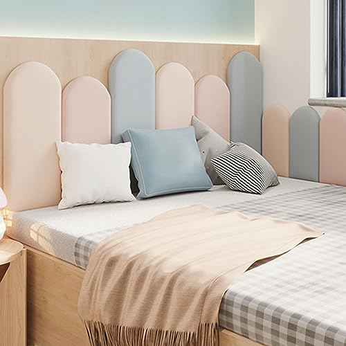 NEPHRA Paneles Decorativos para Cabecero Cama 120 150 180 200 cm, Acolchado de Pared Anticolisión, Cabecero Tapizado Cama para Cabecero Salón Dormitorio Decorativa (Color : A, Tamaño : 150cm)