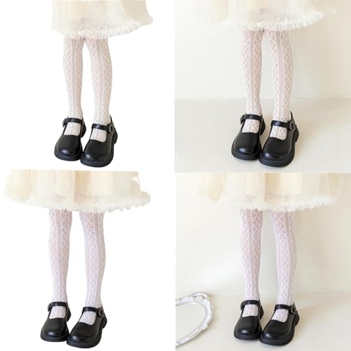 Tights, Girls Tights Baby Leggings Soft & Breathable Mesh Pantyhose Kids Long Stockings for Daily Wear Party2