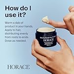HORACE Hair Wax Pomade for Men – Strong & Long-Lasting Hold – Matte Finish – No Silicones or Mineral Oils – Woody Scent – Refillable, 50 ml - Image 4