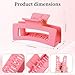 50pcs Medium Hair Claw Clips Bulk 25 Color 3.35 Inch Large Square Hair Clips Bulk Nonslip Rectangle Claw Clip Thin Clamps Accessories for Women Girls HairGifts Beauty Christmas