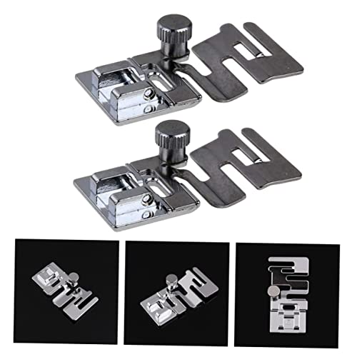 2 piezas de prensatelas para máquina de coser TEHAUX miniatura 7