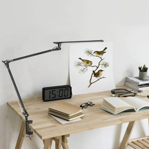 FWTD LED Schreibtischlampe Mit Clips Upgrade Tischlampe Clip Lampe LED Augenschutz Tischlampe Lernen Lesen Arbeiten… – Bild 3